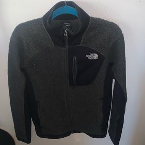 Dark green north face jacket